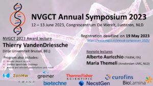 NVGCT Annual Symposium 2023 @ Congrescentrum de Werelt | Lunteren | Gelderland | Netherlands